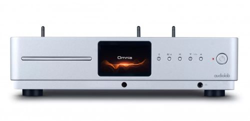 AUDIOLAB OMNIA SZTEREÓ ALL-IN-ONE ERŐSÍTŐ, HÁLÓZATI LEJÁTSZÓ, CD-LEJÁTSZÓ, USB A-B BEMENET, EZÜST