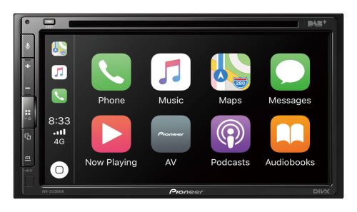 PIONEER AVH-Z5200DAB CARPLAY ANDROIDAUTO CD-DVD USB 2 DIN MULTIMÉDIA 6,8''