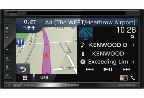 KENWOOD DNX5190DABS BEÉPÍTETT GPS NAVIGÁCIÓS MULTIMÉDIA