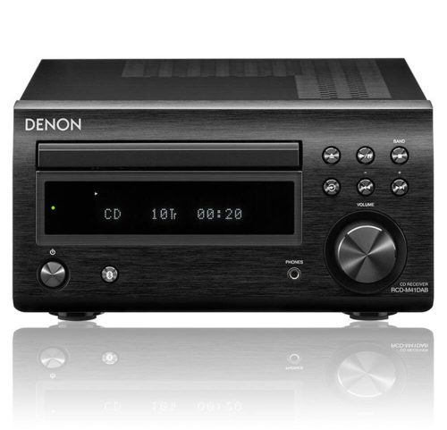 DENON RCD-M41 CD LEJÁTSZÓ RÁDIÓERŐSÍTŐ FEKETE