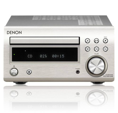 DENON RCD-M41 CD LEJÁTSZÓ RÁDIÓERŐSÍTŐ PRÉMIUM EZÜST