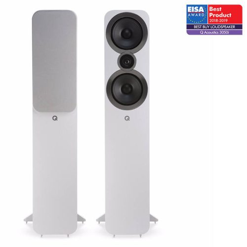 Q ACOUSTICS QA 3050i WHITE ÁLLÓ HANGSUGÁRZÓ FRONT HANGFAL PÁR