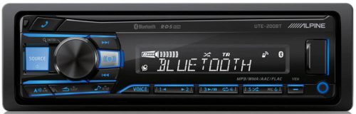 ALPINE UTE-201BT BLUETOOTH USB AUTÓRÁDIÓ