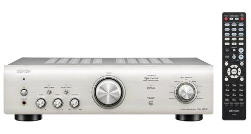 DENON PMA-600NE SZTEREÓ INTEGRÁLT ERŐSÍTŐ PRÉMIUM EZÜST