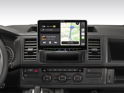 ALPINE iLX-F905T6 VW T5 T6 ANDROID AUTO CARPLAY TELEPÍTŐ KÉSZLETTEL 9''