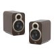 Q ACOUSTICS QA 3010c CLARO WALNUT POLCSUGÁRZÓ HANGFAL (PÁR), DIÓ