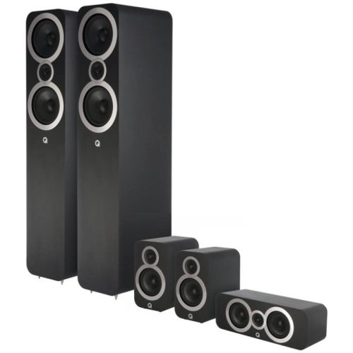 Q ACOUSTICS QA3050i BLACK 5.0 HANGSUGÁRZÓ SZETT 3050i+3010i+3090Ci