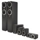 Q ACOUSTICS QA3050i BLACK 5.1 HANGSUGÁRZÓ SZETT 3050i+3010i+3090Ci+3060Si