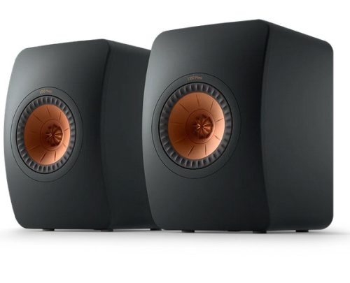 KEF LS50 META POLC HANGSUGÁRZÓ PÁR FEKETE