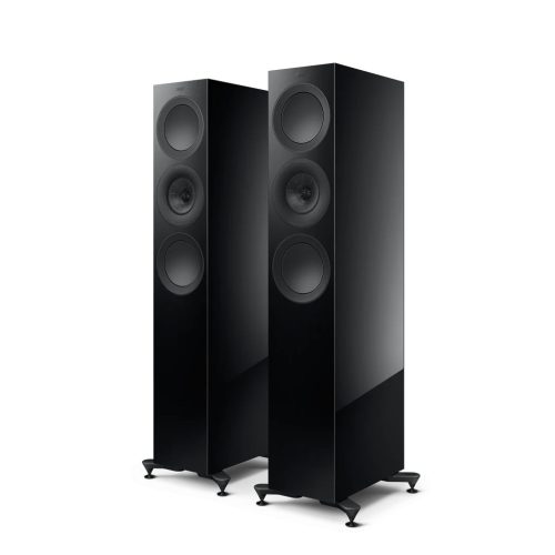 KEF R7 META ÁLLÓ HANGFAL PÁR - BLACK GLOSS