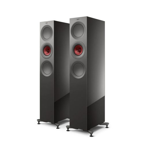 KEF R7 META ÁLLÓ HANGFAL PÁR - TITANIUM GLOSS