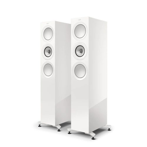 KEF R7 META ÁLLÓ HANGFAL PÁR - WHITE GLOSS