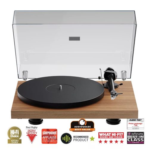 PRO-JECT DEBUT EVO 2 AUDIOFIL LEMEZJÁTSZÓ DIÓ FURNÉR