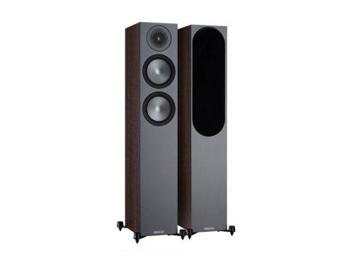 MONITOR AUDIO BRONZE 200 WALNUT (6G) ÁLLÓ HANGSUGÁRZÓ FRONT HANGFAL PÁR