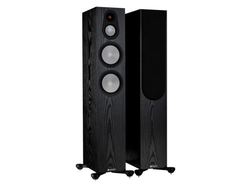 MONITOR AUDIO Silver 300 7G Black Oak ÁLLÓ HANGSUGÁRZÓ FRONT HANGFAL PÁR FEKETE