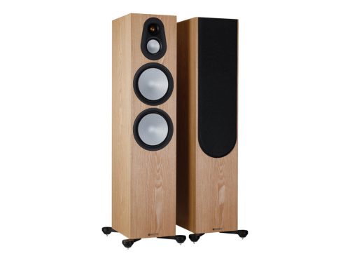 MONITOR AUDIO Silver 300 7G Natural Walnut ÁLLÓ HANGSUGÁRZÓ FRONT HANGFAL PÁR DIÓ