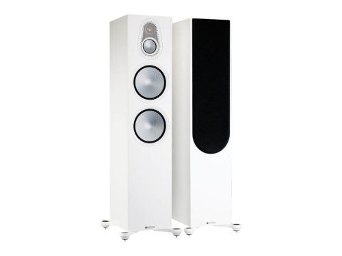 MONITOR AUDIO Silver 500 7G Satin White ÁLLÓ HANGSUGÁRZÓ FRONT HANGFAL PÁR FEHÉR