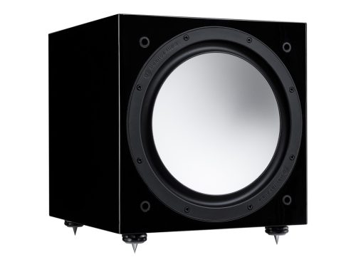 MONITOR AUDIO Silver W-12 High Gloss Black MÉLYSUGÁRZÓ